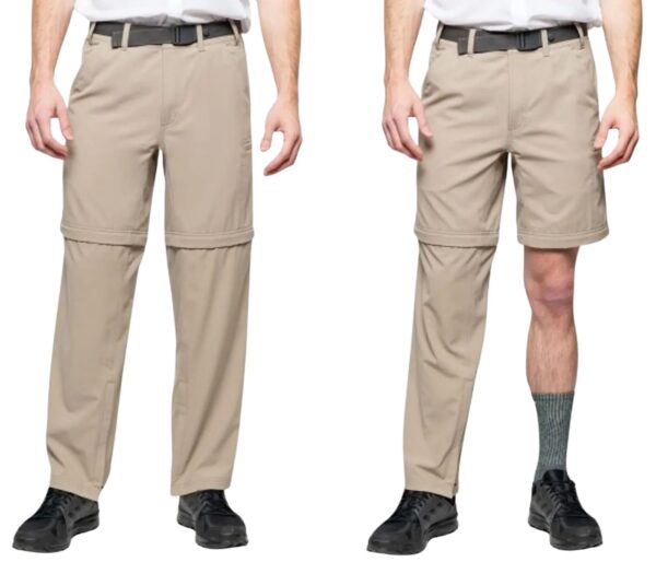 Men's Conventional Convertible Pants