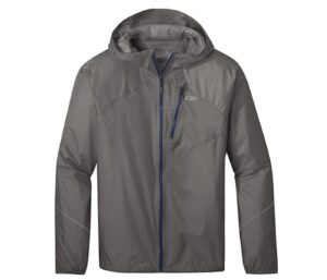 Men's Featherweight Rain Jacket - size: Small, color: Shark, size: 3X-Large, color: Shark