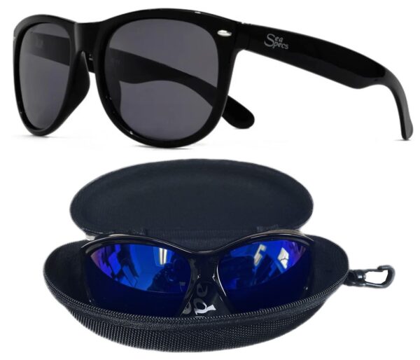 SeaSpecs Polarized Sunglasses and Protective Case